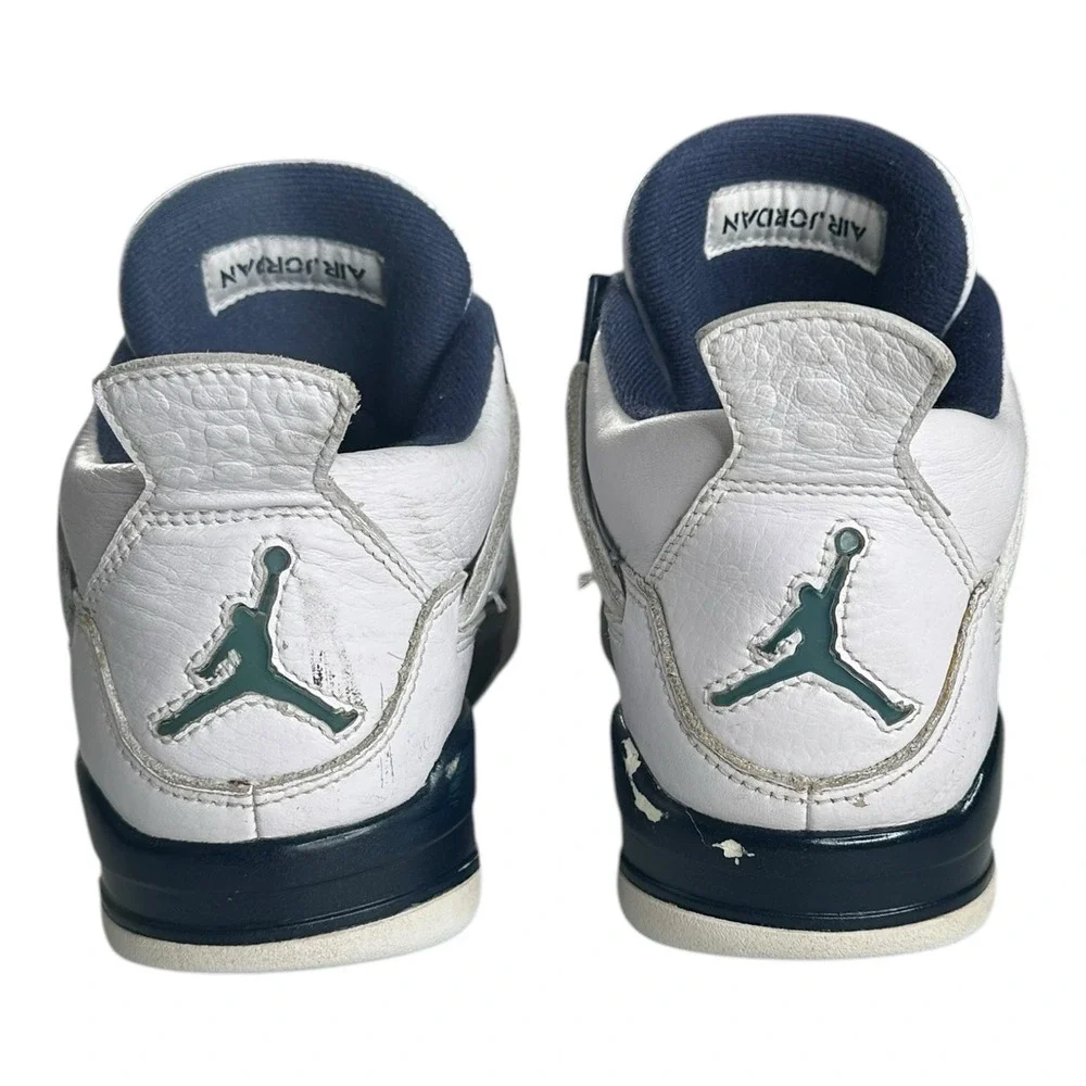 AIR JORDAN‎ 4 COLUMBIA 2015 WHITE LEGEND BLUE NAVY 314254 107 MEN SIZE 8